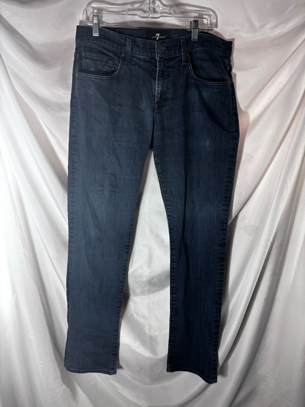 7 For All Mankind Relaxed Jeans in Dark Indigo